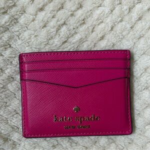 Kate Spade Fuchsia Card Holder
